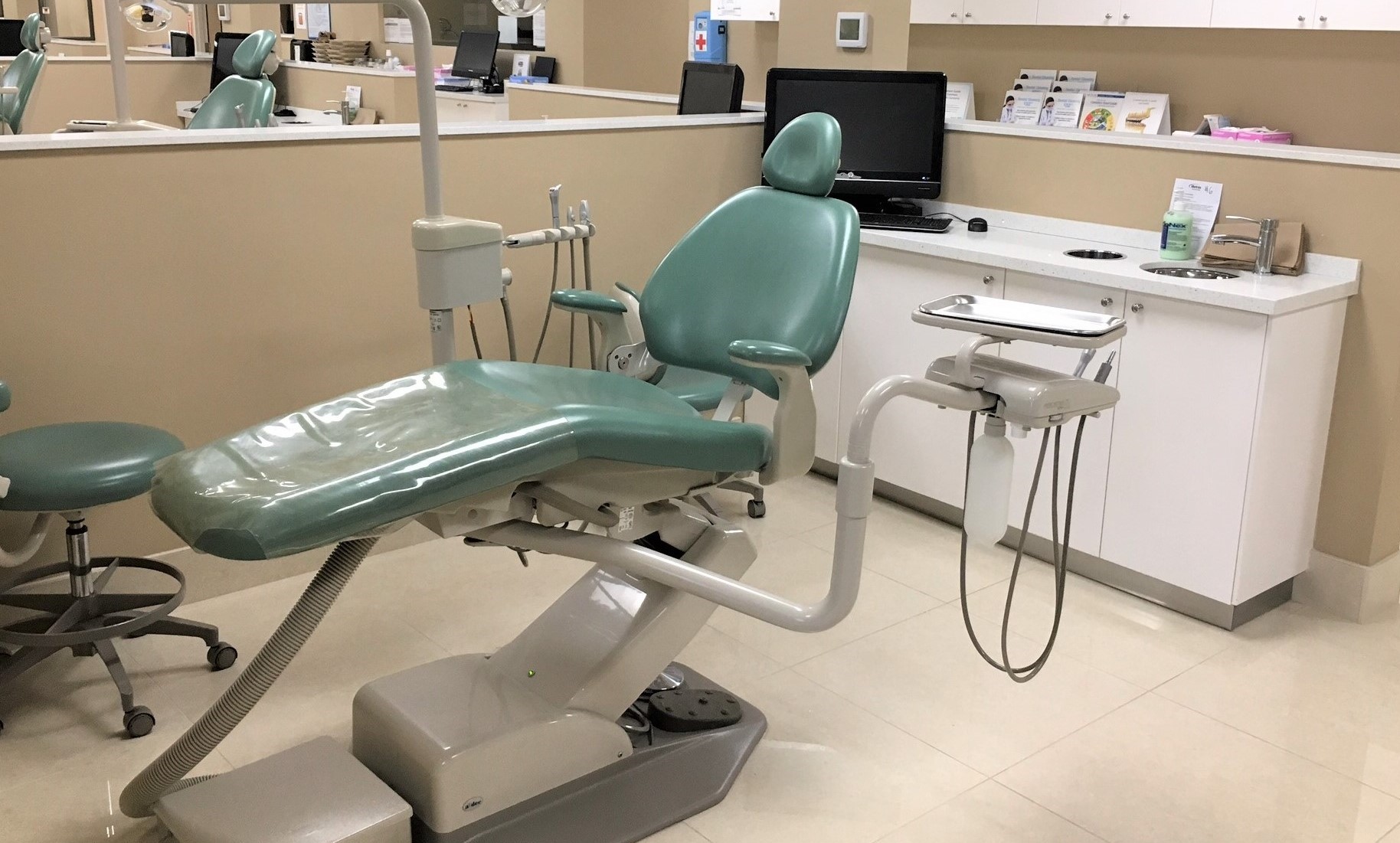 Vancouver College of Dental Hygiene student lounge interior